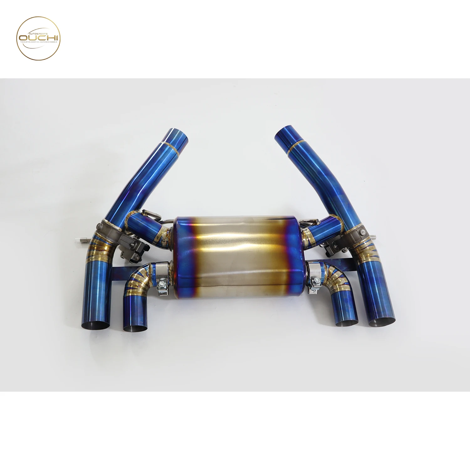 

OUCHI выхлопная система из титанового сплава для BMW M4 F82 2013-2020 3,0T S55 V6 с клапанами глушителя, автомобильные аксессуары, трубы, выхлопная система