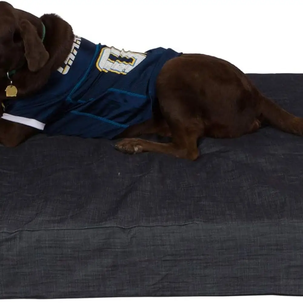 سرير كلب لتقويم العظام بسعة 7 جل كبير جدًا |   الولايات المتحدة الأمريكية، رغوة غير سامة |   مصممة لراحة ودعم السلالات الكبيرة