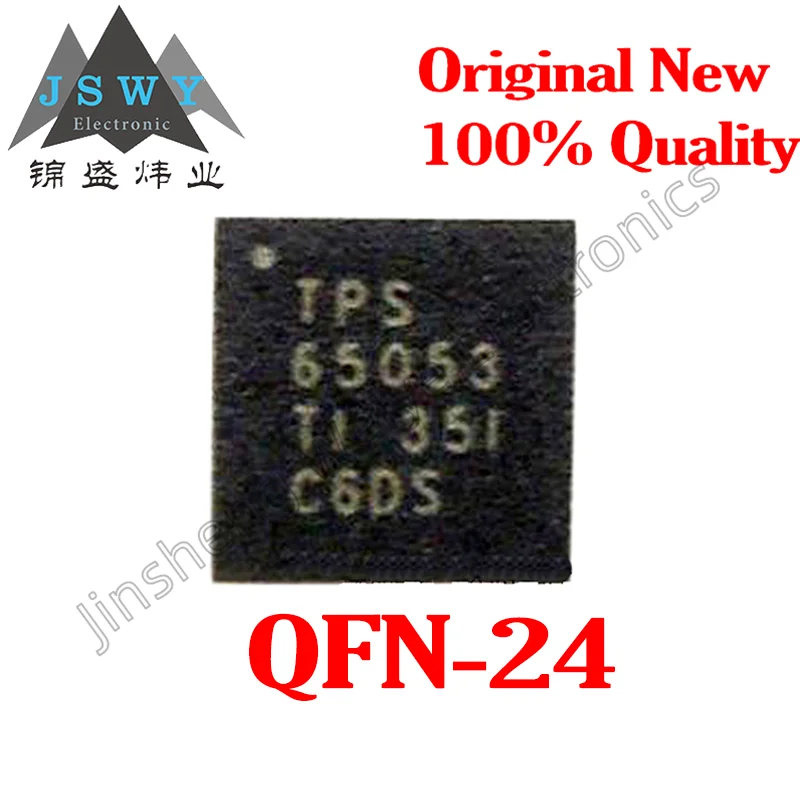 5PCS TPS65053RGER TPS65053 TPS61185RGER TPS61185 TPS65150RGER TPS65150 QFN24 Power Management IC New Stock Free Shipping