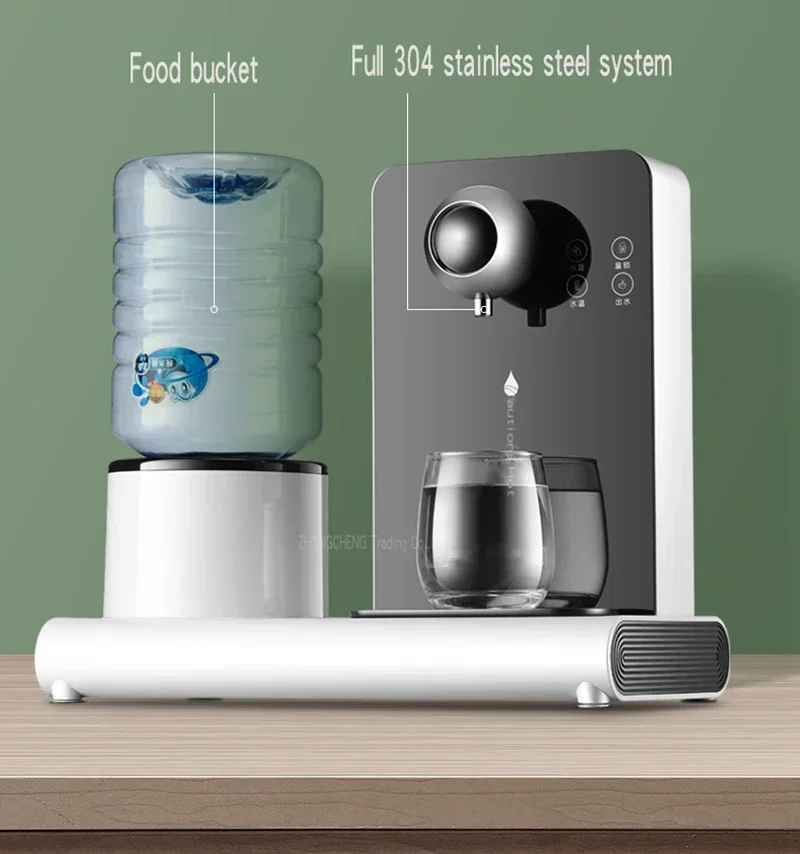 

Instant Hot Water Dispenser Instant water dispenser household desktop fast heating small barreled mineral water heater