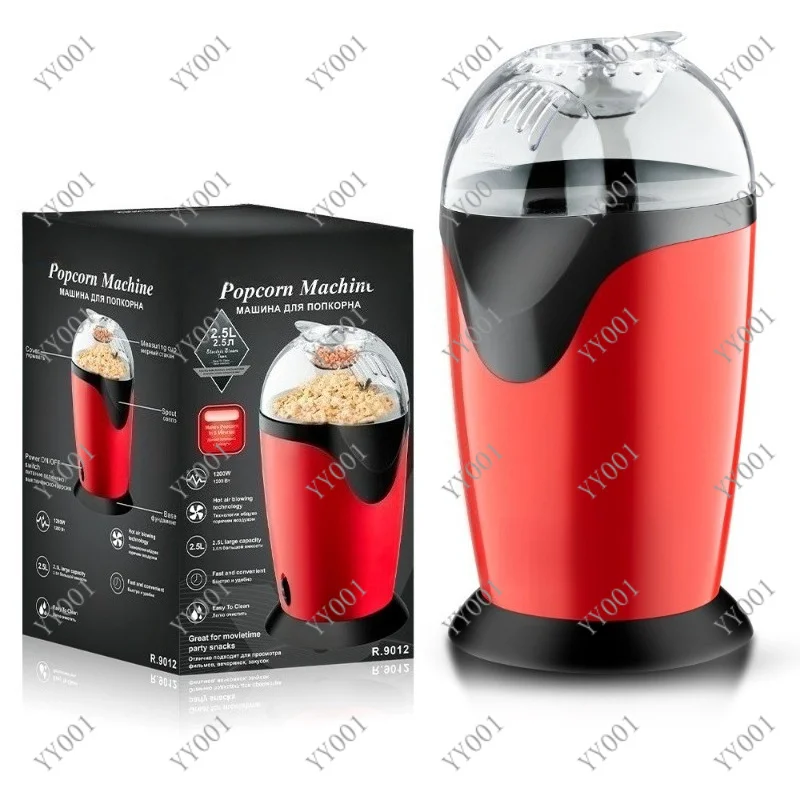 Household Mini Popcorn Maker Electric Fully Automatic DIY Machine For Children Gift