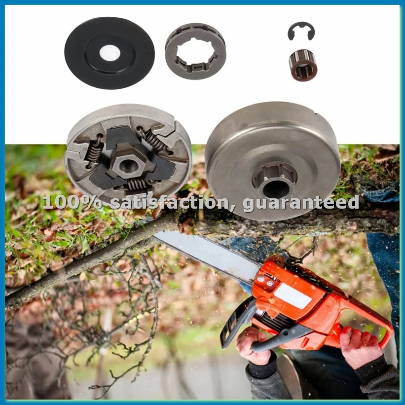 

3/8in-7 Clutch Drum Rim Sprocket Assembly Kit for MS660 066 064 MS640 MS661 Electric Saw-A69M