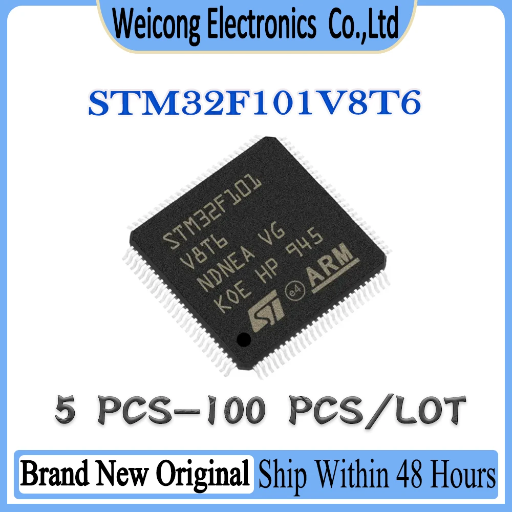 

New Original STM32F101V8T6 STM32F101V8T STM32F101V8 STM32F101V STM32F101 STM32F STM32 STM IC MCU Chip LQFP-100