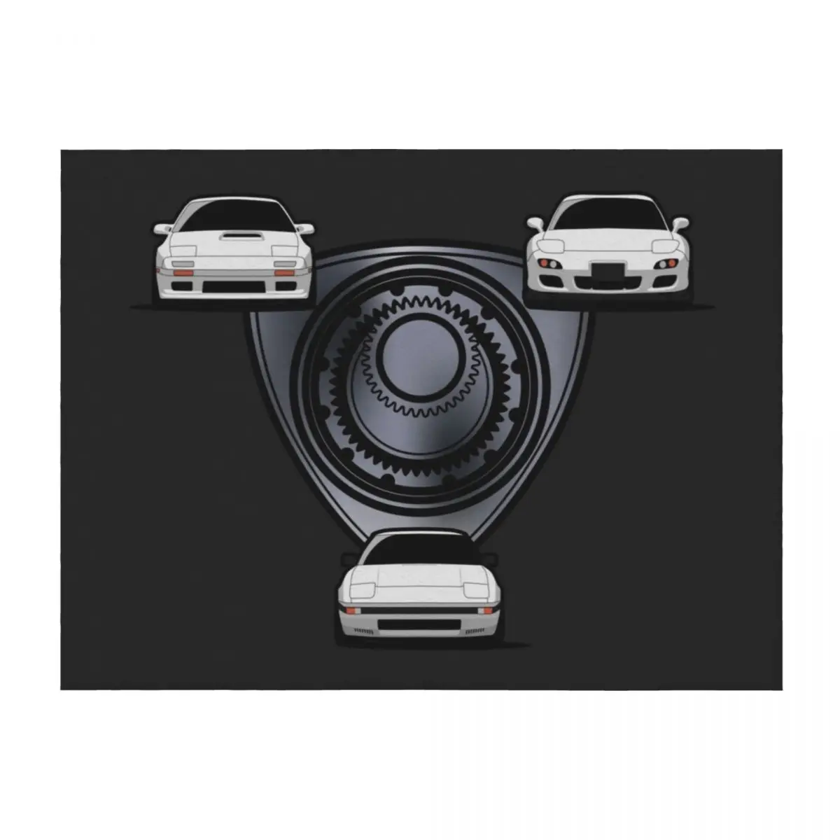 

Rx7 Rotary Throw Blanket Luxury Designer Luxury Brand Luxury St Throw Blankets