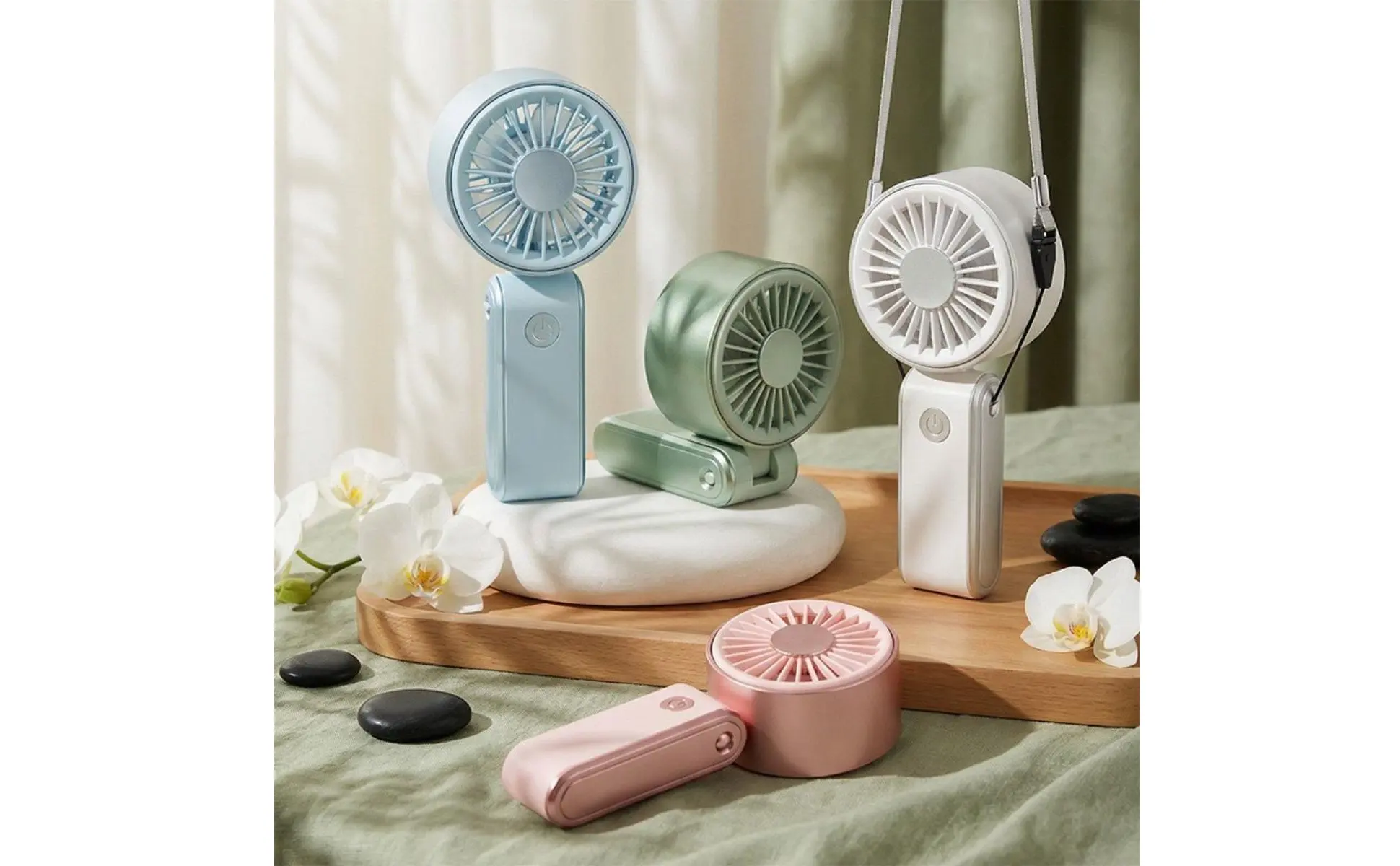 Portable Handheld Fan Lightweight USB Rechargeable Fan for Travel, Outdoor Portable Handheld Fan Lightweight USB Rechargeable Fan for Travel, Outdoor