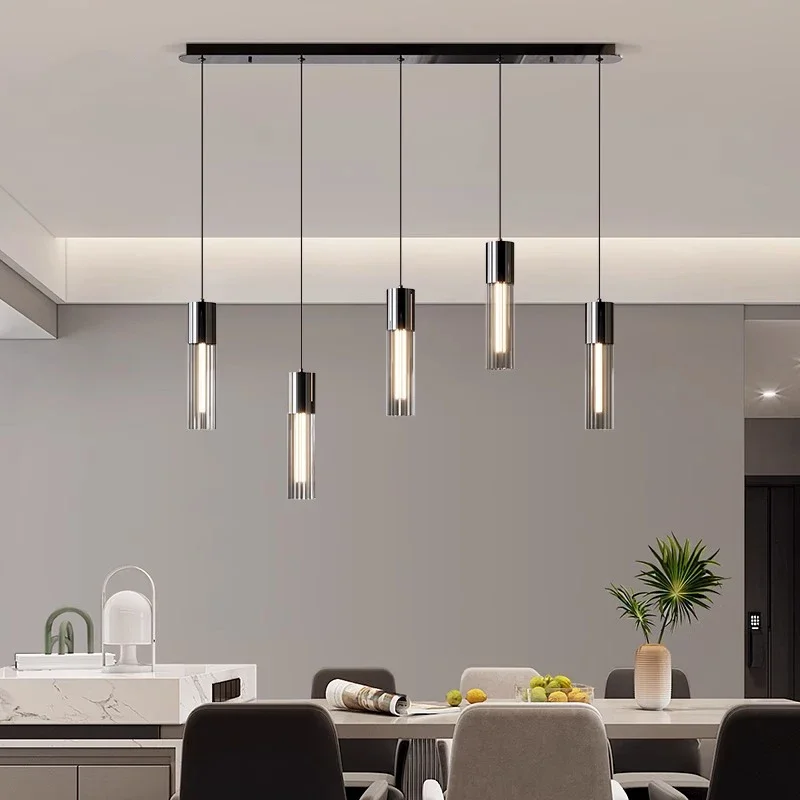 

Modern Creative Glass LED Home Pendant Light Suitable for Stairs Villas Bars Bar Counter Hanging Lamp Indoor Lighting Decoration