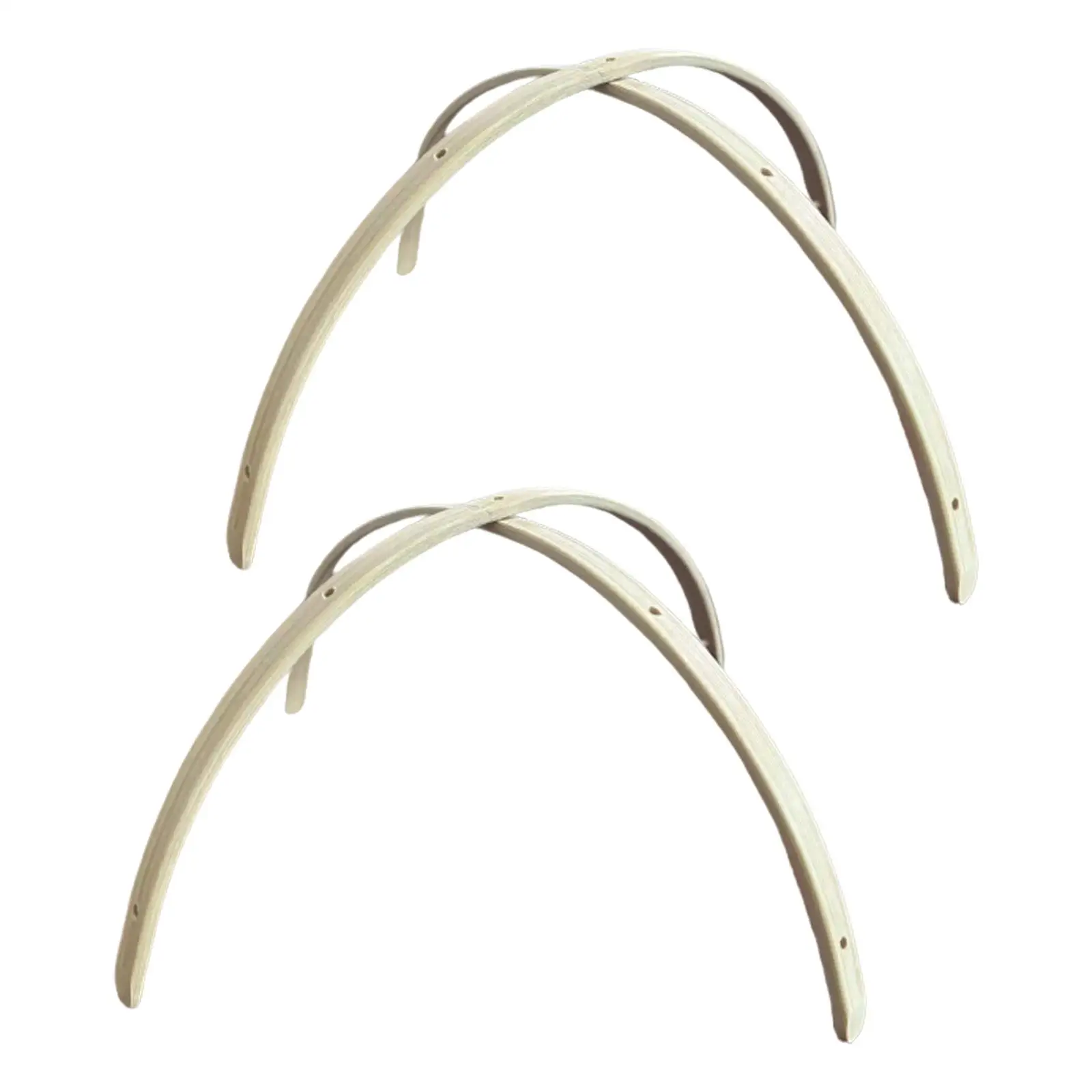 2x2セット モバイルハンギングフレームデコレーション DIYベビーモバイルホルダー 子供用ベビーベッド用