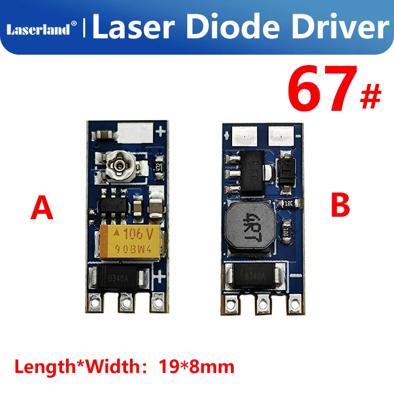 

Laser Diode Driver/ Circuit board Power Supply for Green 520nm/515nm