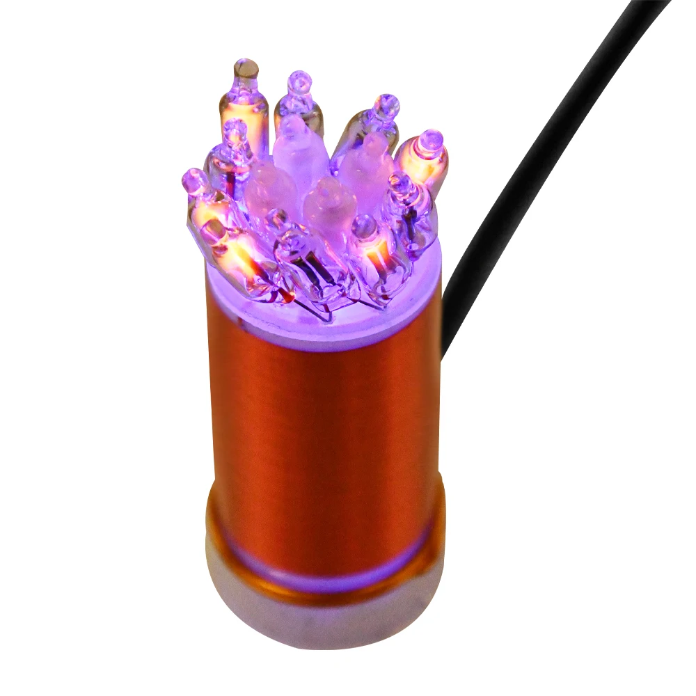 Mini Tesla Coil for Physical Wireless Transmission Experiments Test DIY DC 5V 1W Super Mini Self Excitation DIY Kit