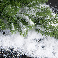 100g Christmas DIY Artificial Snow Powder Christmas Tree Decorations Plastic Fake Snow Scenes Winter Party Decoration Navidad