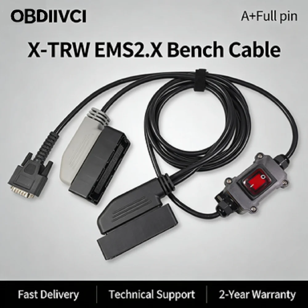 

Кабель TRW EMS2.X для Volvo Renault EMS2.2, EMS2.3, EMS2.4, совместимый с KT200 FOXFLASH