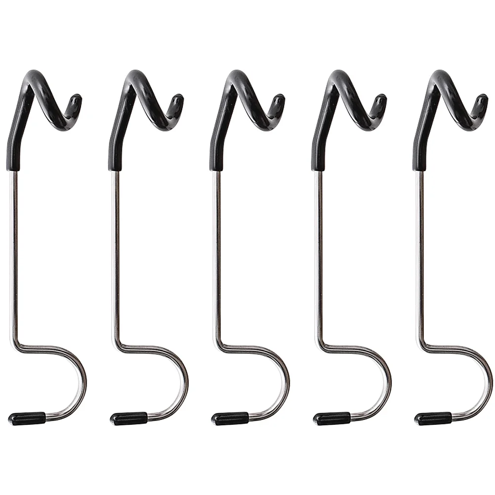 

5 Pcs Camping Light Hook Metal Hangers Tent Stand Campfire Lamp Stainless Steel