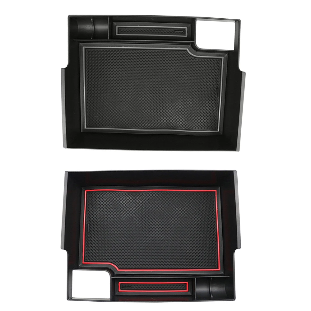 For Ford Explorer 2020 2021 2022 2023 Car Center Console Armrest Storage Box Interior Organizer Tray ABS Accessories