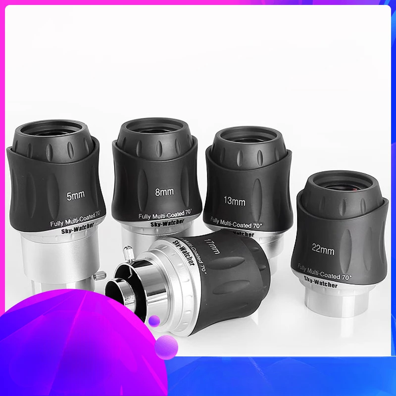 Sky Watcher 70 degree autofocus eyepiece 5mm8mm 13mm 17mm 22mm eyepiece 1.25/2-inch professional astronomical telescope eyepiece