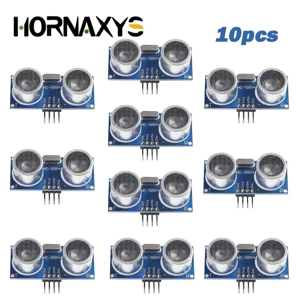 Ultrasonic Wave Detector, Ranging Module, Sensor de distância para Arduino, HC-SR04, HCSR04 para World, HC SR04, 5 10Pcs