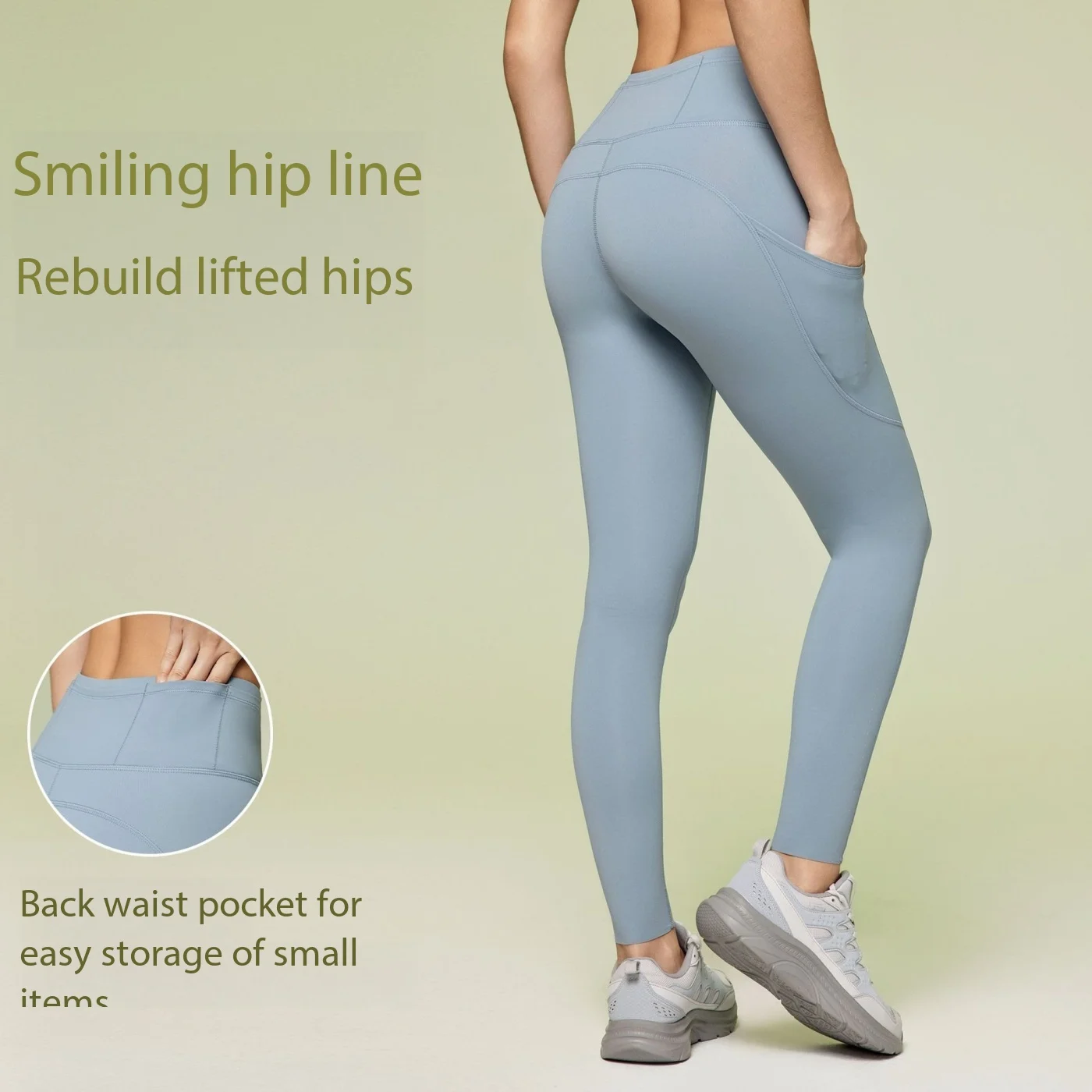 Lemon Push Up Butt High-waist Yoga Pants 25'' Fitness Sport Leggings Women Buttery Soft Tummy Control Gym Legging Workout Tights