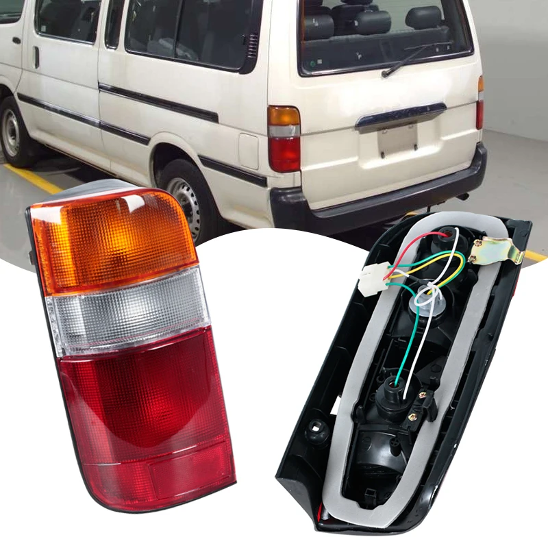 

Для Toyota Hiace 1989 1990-2004 задний фонарь поворотный мигающий свет фонарь заднего хода стоп-сигнал сигнальная лампа в сборе 81550-95J10