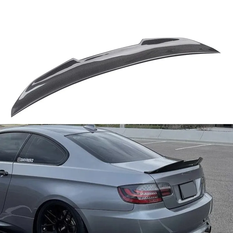 

Dry Carbon Fiber Rear Trunk Wing for E92 PSM Type Spoiler