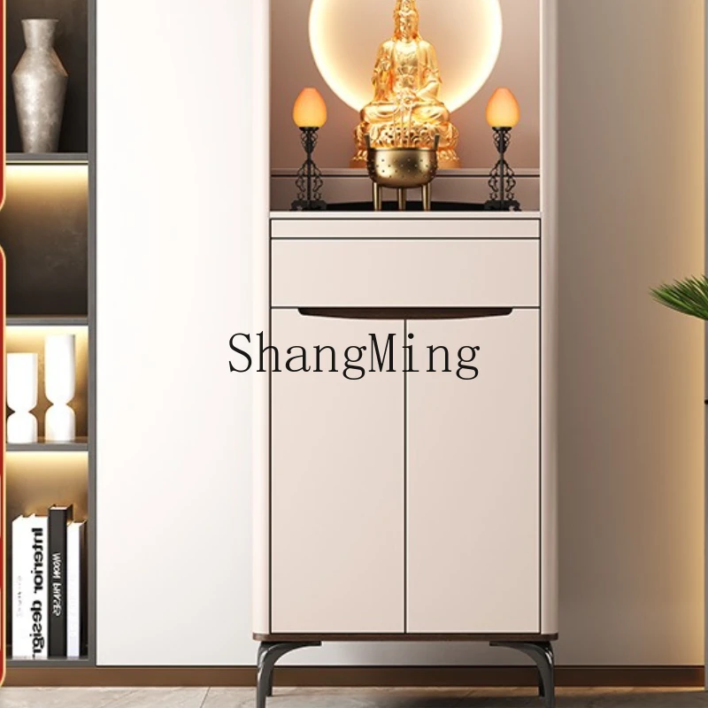 

FG Buddhist niche vertical cabinet modern light luxury small serving table Shentai cabinet Ye cabinet serving table