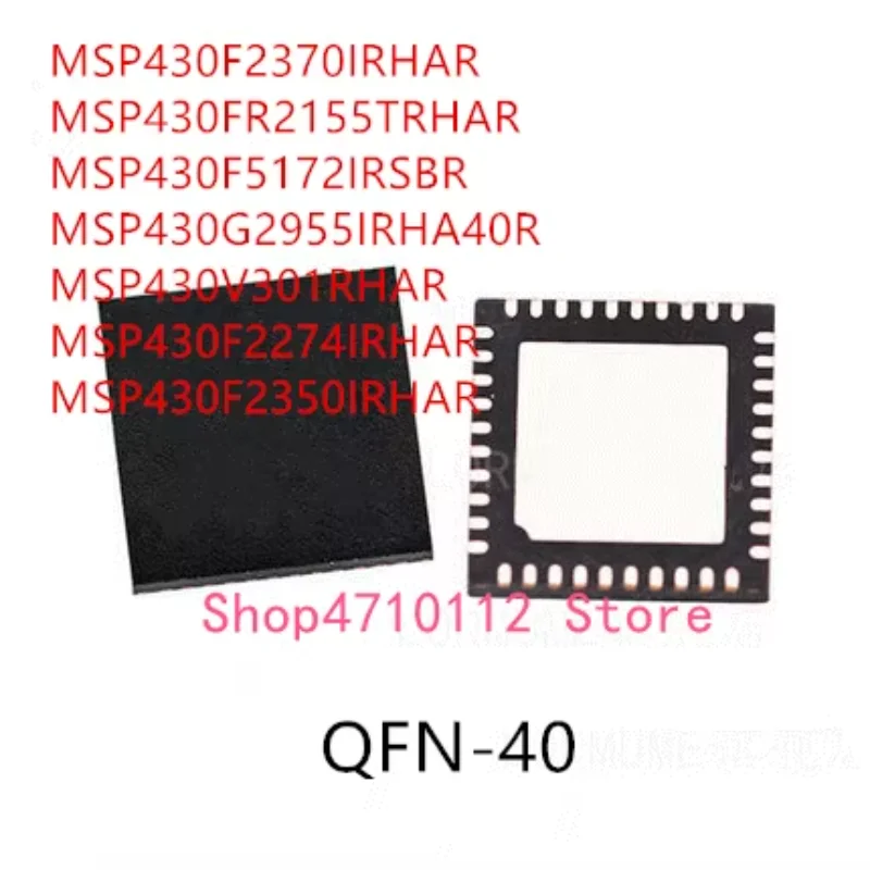 

MSP430F2370IRHAR MSP430FR2155TRHAR MSP430F5172IRSBR MSP430G2955IRHA40R MSP430V301IRHAR MSP430F2274IRHAR MSP430F2350IRHAR