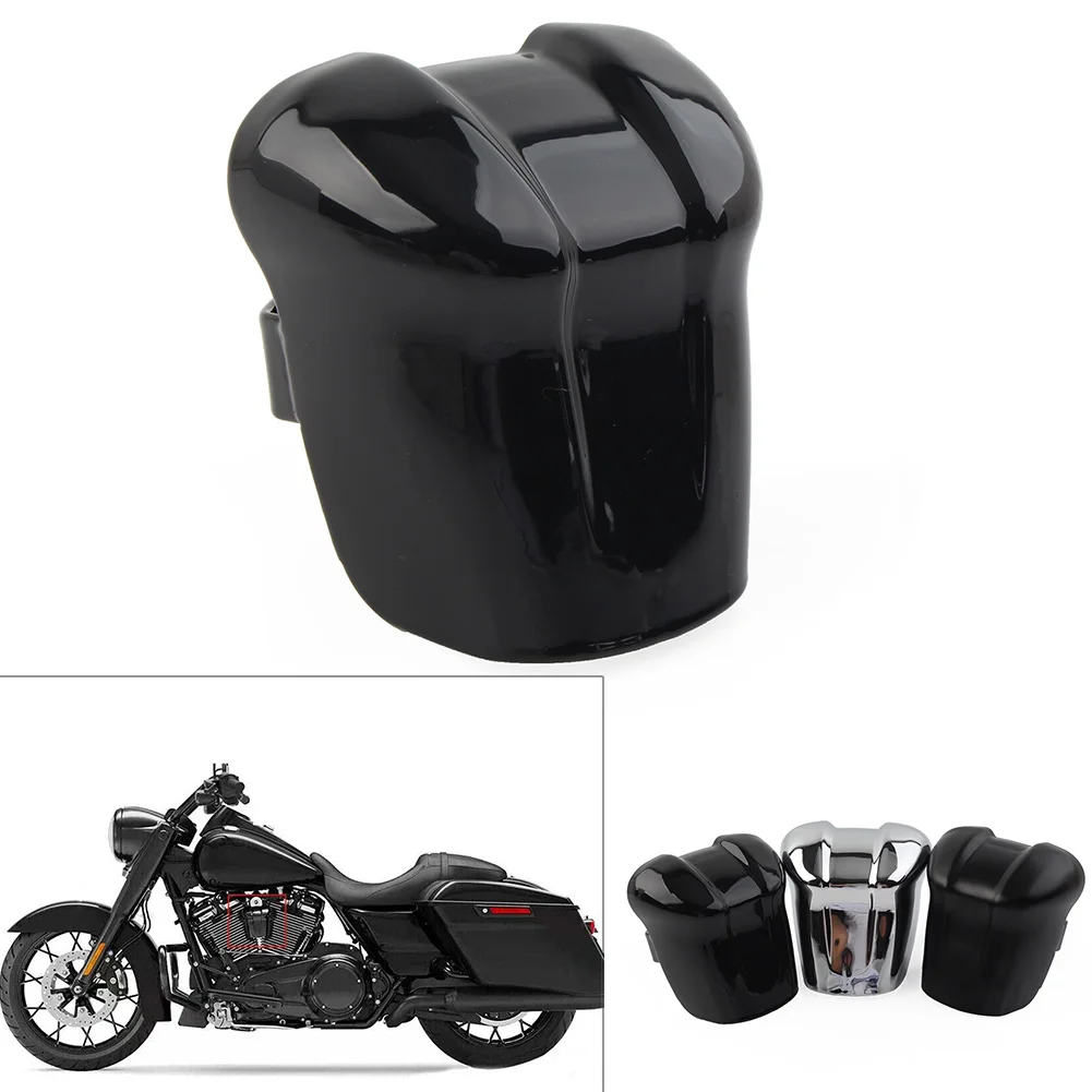 1Pc Metal Motorbike Horn Cover Waterfall Style Guard  Left Side For Harley Davidson Models 1995-2020 Motorcycle Accessories