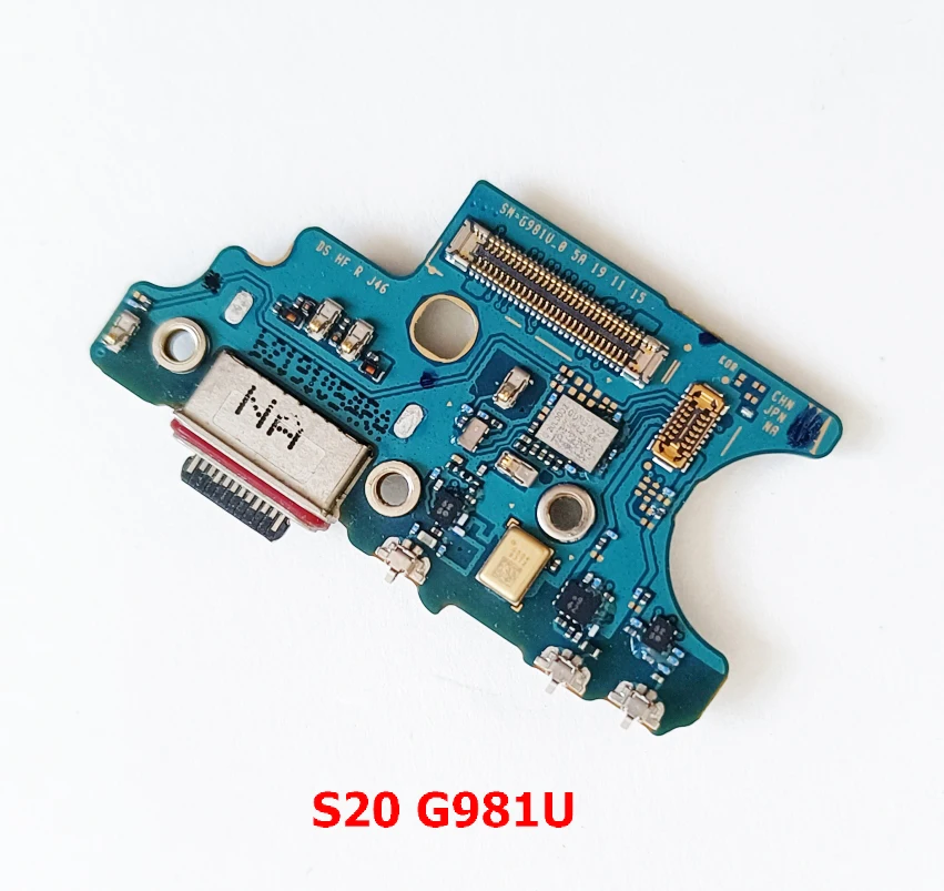 1Pcs For Samsung Galaxy S20 Plus S20 Ultra FE S21 G986N G981U G988N G781V/B USB Charger Board Connector Dock Charging Flex Cable