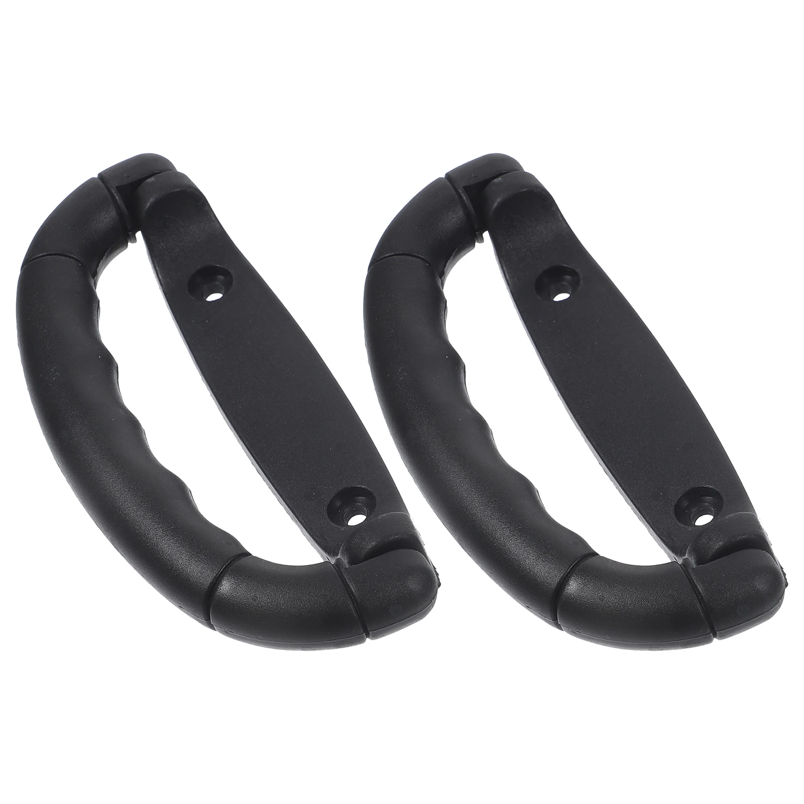 

3Pcs Plastic Folding Black Handles Case Handle Durable Strong Non-Slip Pulls for Lithium Solar Panel Boxes