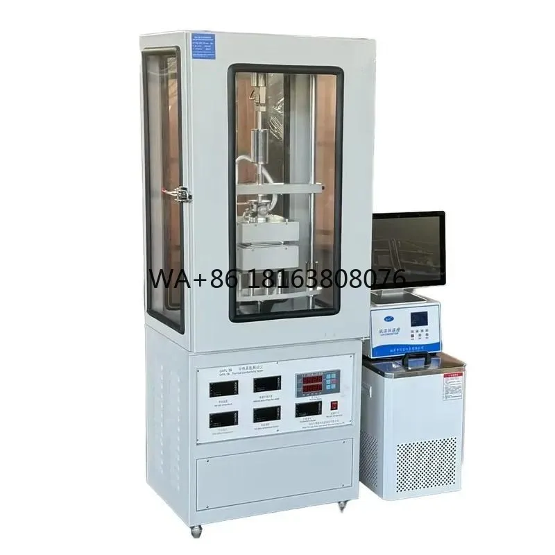 Thermal conductivity tester, heat flow meter, heat insulation performance testing equipment, door and window testing
