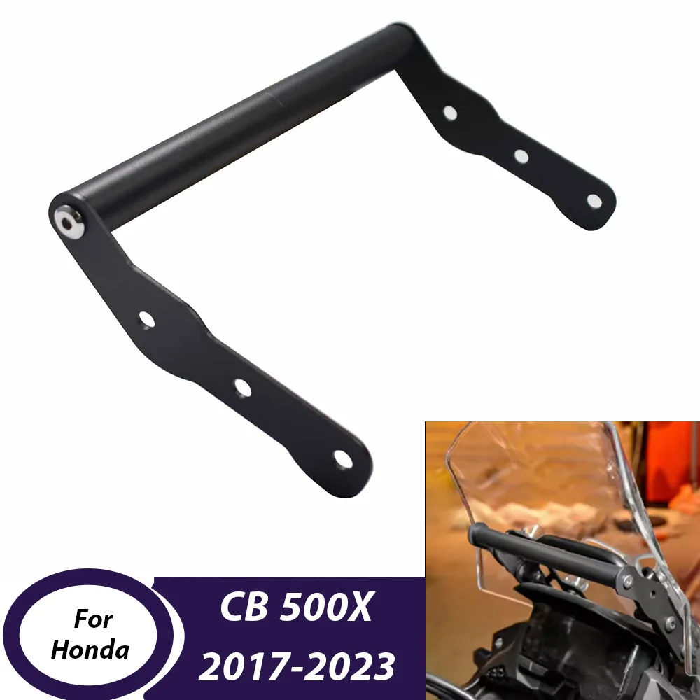 

For Honda CB 500X 2017-2023 CB500X Motorcycle Accessories GPS SMART PHONE Navigation GPS Plate Bracket Adapt Holder
