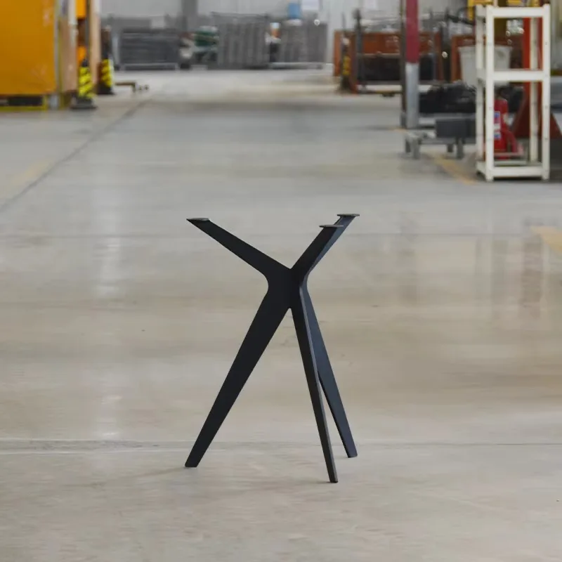 

Spider Table Legs Custom Size Matt Black Metal Steel Detachable Spider Coffee Dining Table Legs for Table Support