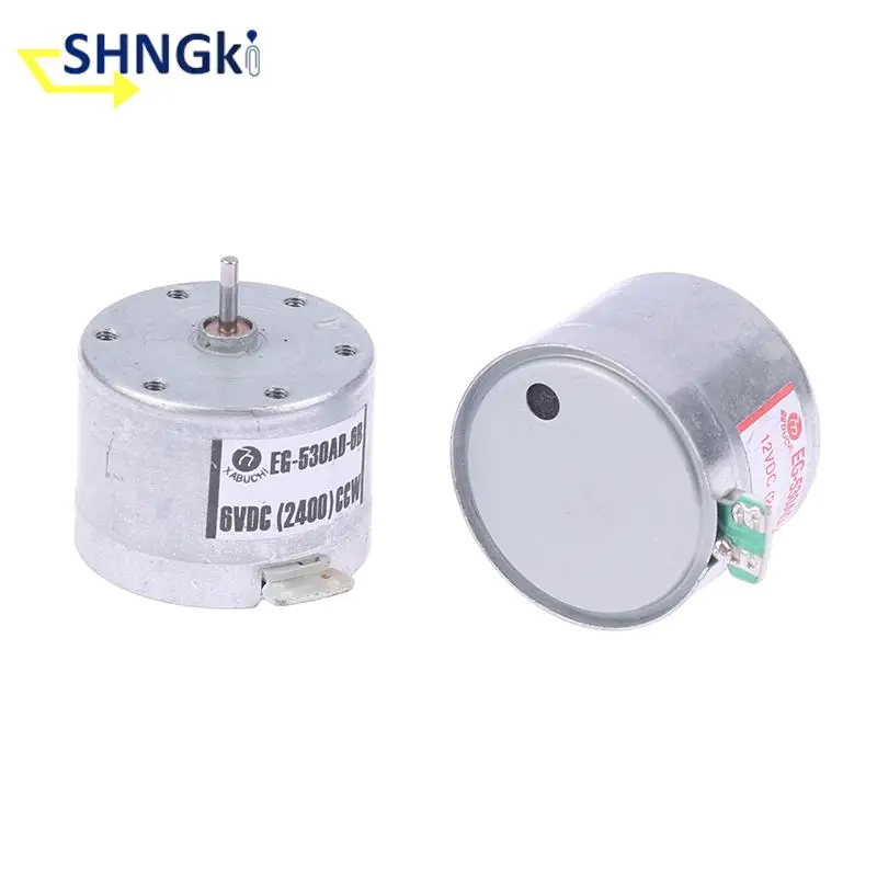 530 Recorder Motor 6/9/12V DC Mini Motor EG 530AD 2F 2B 6B 6F 9B 9F 2400RPM CD DVD Player Forward Revers Motor Recorder Motor