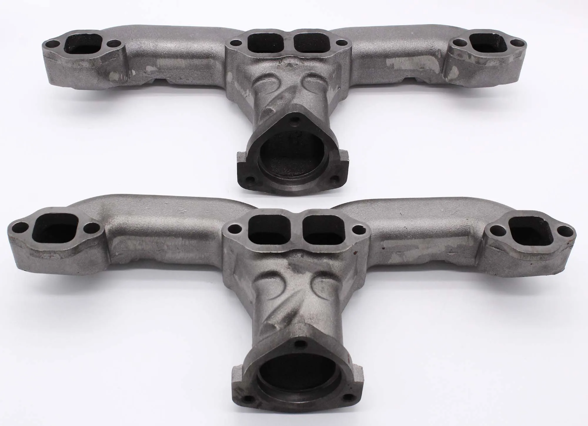 Fits for Chevy SBC 350 Corvette 1962-63 Rams Horn Exhaust Headers W/ 2.5