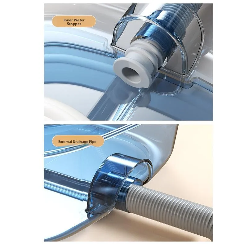 

Бассейн для ванны Materni, плоская лежа, беременные женщины, послеродовая зимняя беременность, прикованная к постели и пациенты, ожидающая волосы, раковина для лица