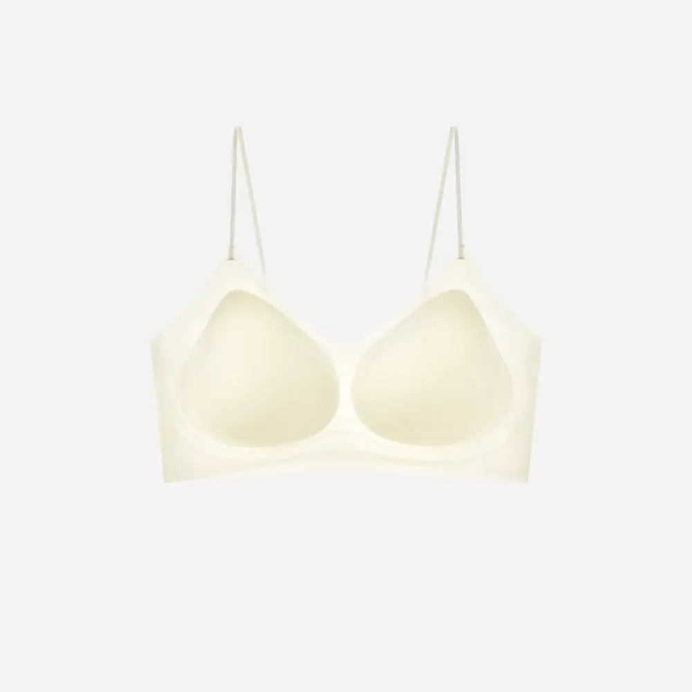 حمالة صدر لاسلكية بسيطة مقاومة للصدمات على شكل حرف V ملابس داخلية مضادة للترهل حمالة صدر بدون خياطة قابلة للتعديل لهدايا النساء