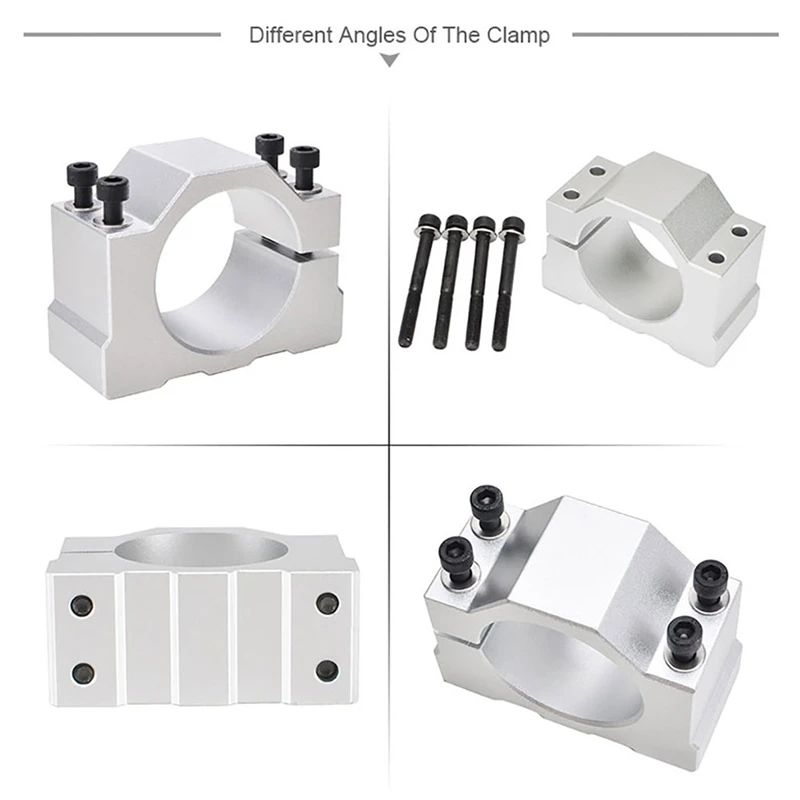 เครื่องกลึงแกนหมุนตัวยึด CNC ตัวยึดแกนหมุนสำหรับมอเตอร์300W 400W 500W พร้อมสกรู4ตัว