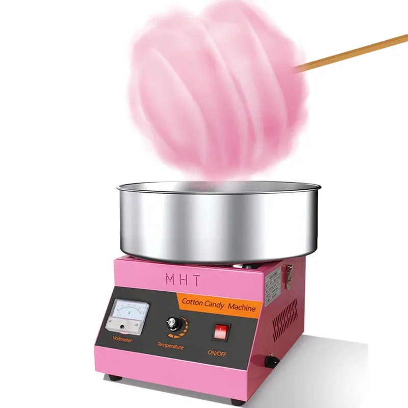 

Widely Used Good Price Floss Maker Manufacturing Cheap Professional Automatic Pink Stand Cotton Candy Floss Sugar Machine