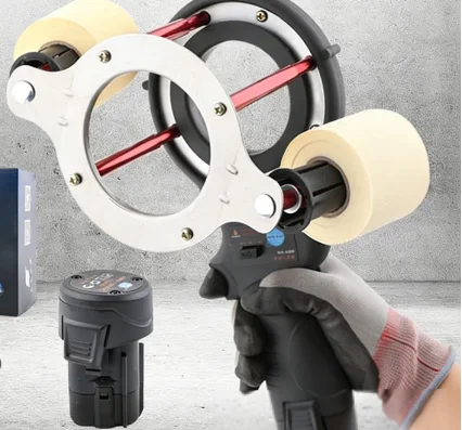 WK-600 Electric Tape Wrapping Machine, Air Conditioner Copper Pipe Insulation Tape Winder for AC Installation