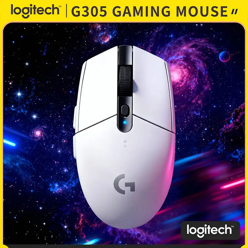 

Logitech G305 LIGHTSPEED Wireless Gaming Mouse 12000 DPI 6 Buttons Ergonomic for PC Windows Esports Gamer