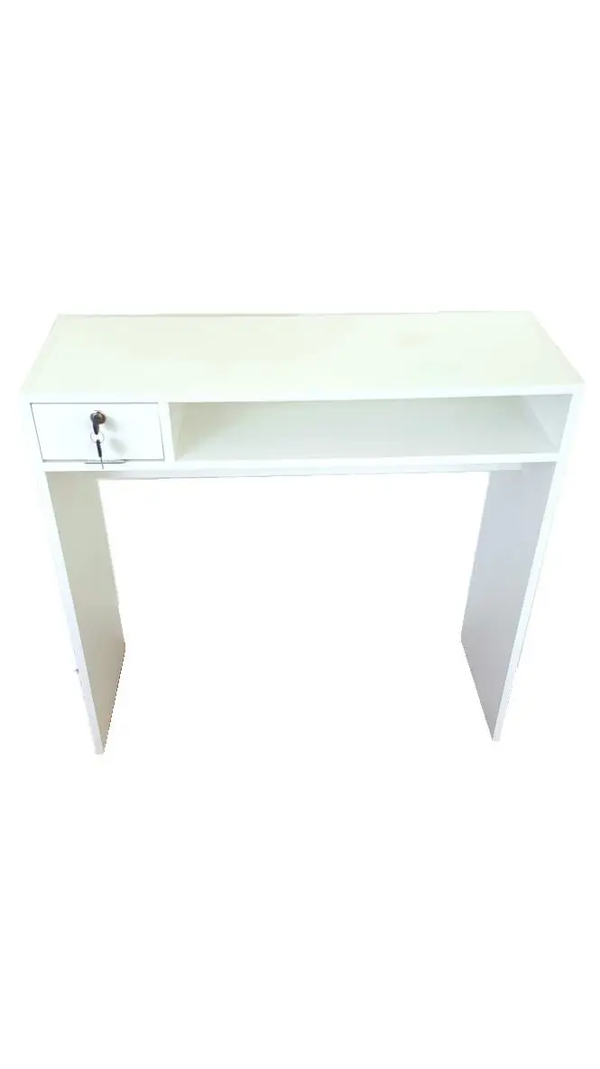 Table Manicure 84 cm Length + MDF Cabinet