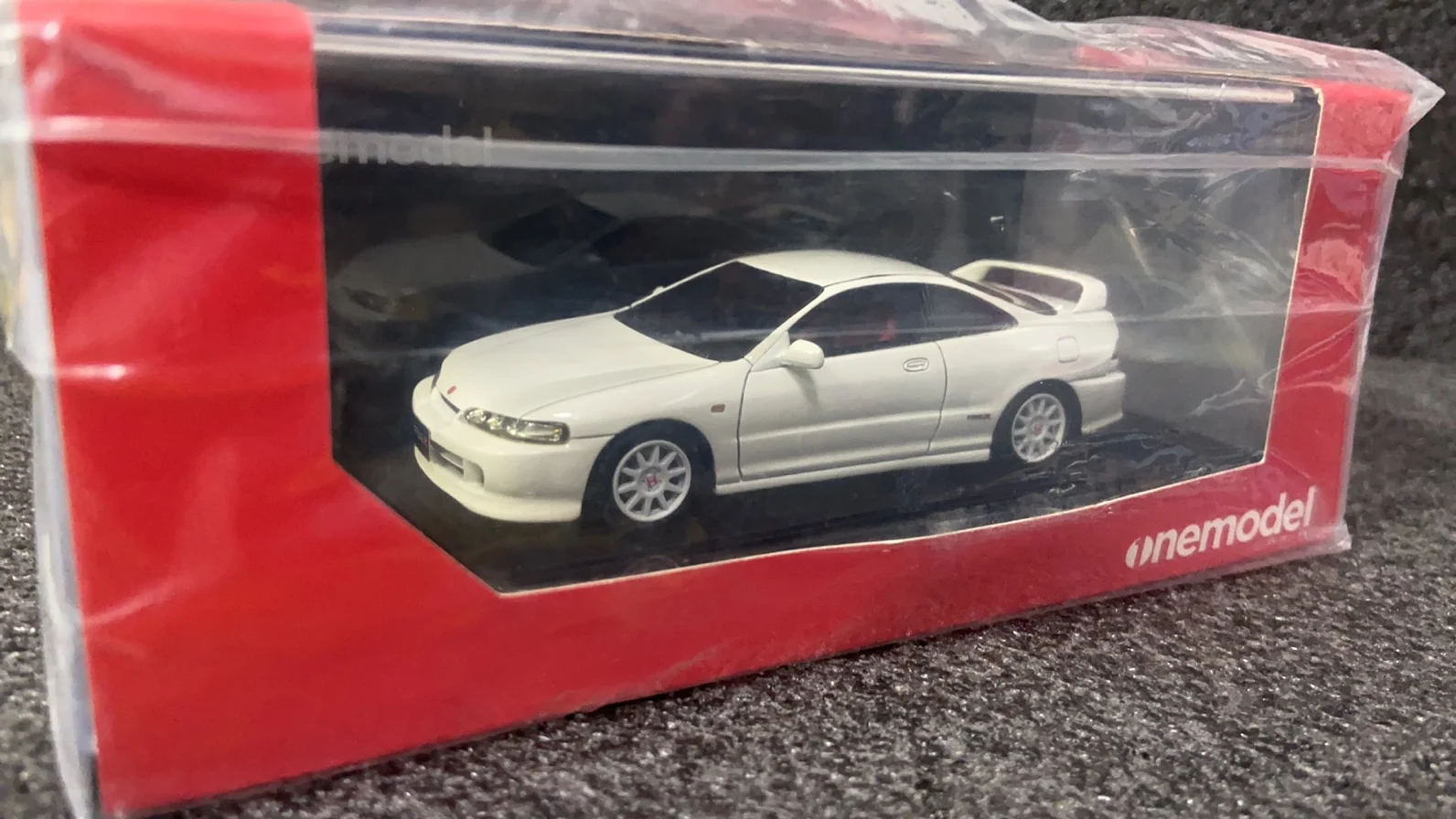 Onemodel 1:43 Integra DC2 타입 R JDM 시뮬레이션 한정판, 송진 금속 정적 자동차 모델 장난감 선물