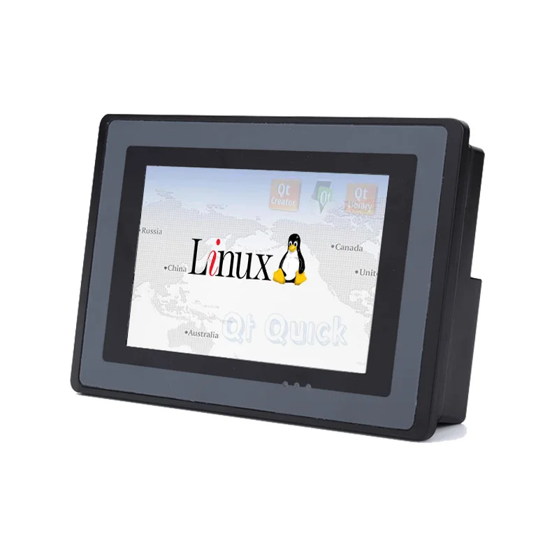 HMI touch screen panel pc Linux system hmi 5 inch lcd Monitor small pc hmi price