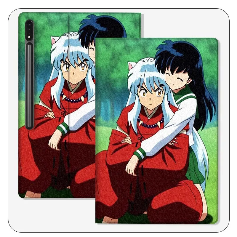 

Inuyasha Cartoon Popular Anime For Samsung Galaxy Tab S9 S10 S6 S7 S8 FE Plus Lite Inch Foldable Cover Tablet Case