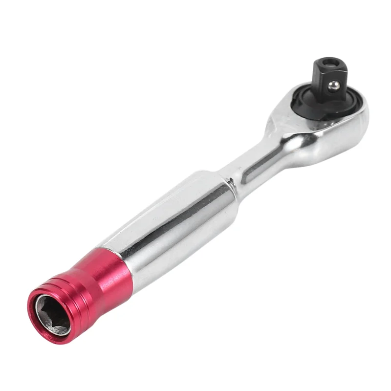 

ABGG-2X Mini 1/4 Inch 100Mm Torque Rachet Wrench Set Repair Tool For Vehicle Bicycle Bike Socket Wrench Kit Tool