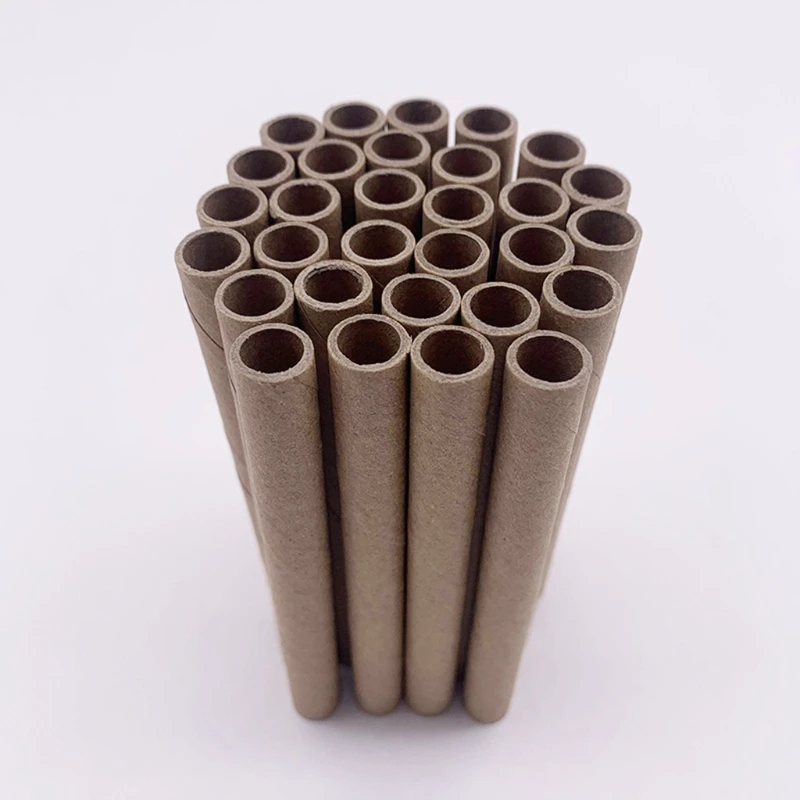 50 Pcs Cardboard Tubes House Garden Pollinator House Nest Tubes Durable