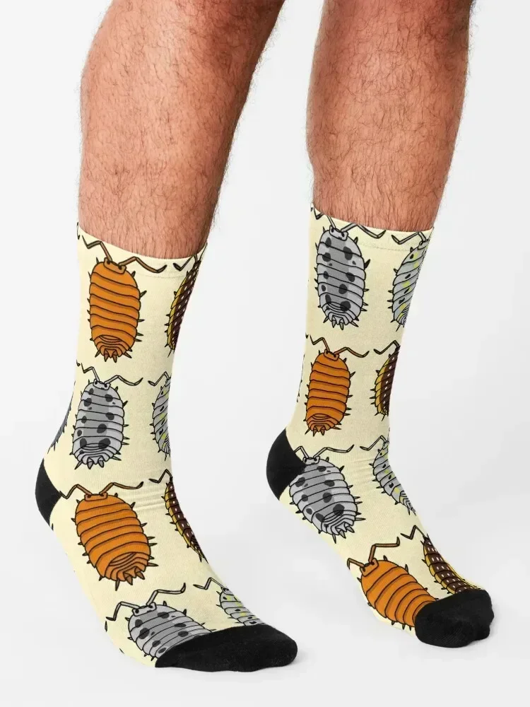 Isopods Socks set funny gifts colored cartoon Socks Woman Men's
