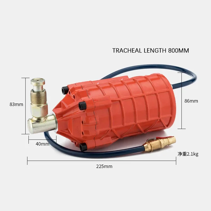 50T industrial grade pneumatic jack booster booster pump hydraulic vertical conversion workshop auxiliary tool