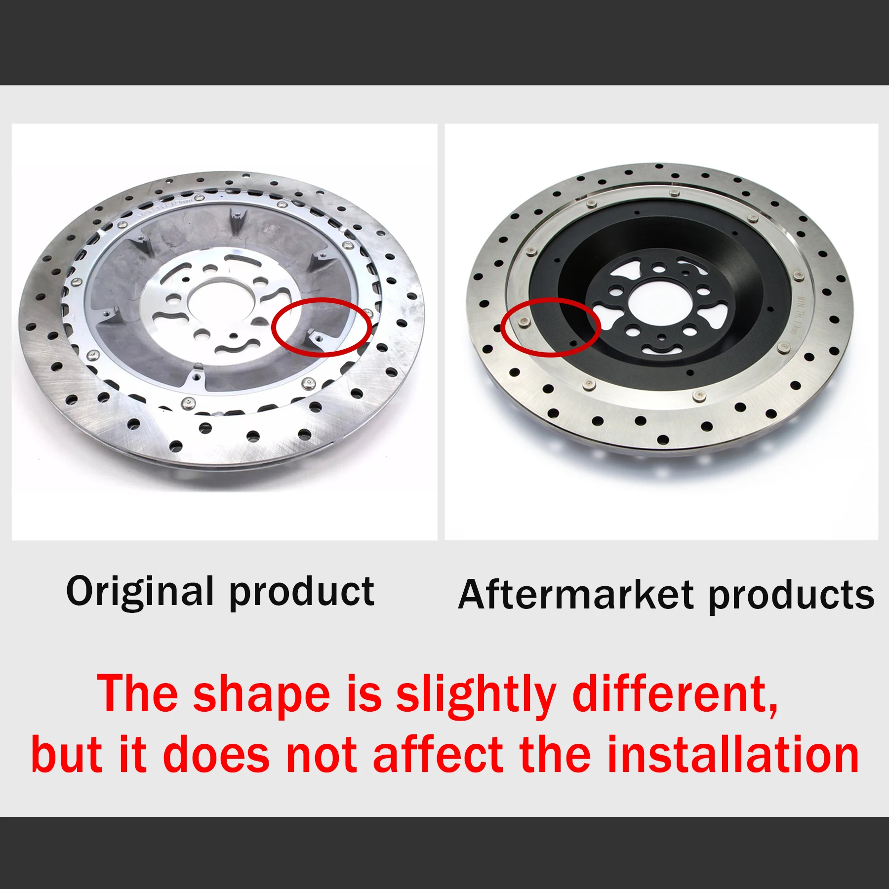 Fit For Honda Goldwind 1800 / ABS GL1800 2001 - 2017 Motorcycle Rear Brake Disc