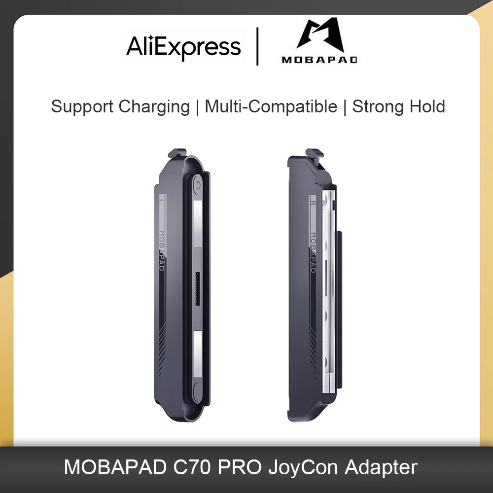 MOBAPAD C70 Pro Magnetic Adapter Support Charging for Switch 1 JoyCon and M6 S/HD S1 S/HD Controller for Switch 2 Console