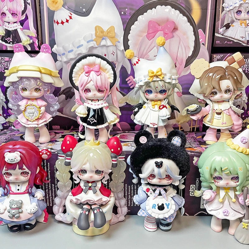 

Genuine Ninita Magic Mirror Park Series Blind Box Cute Anime Doll Mystery Box Surprise Bag Kawaii Desktop Decor Toys Girl Gifts