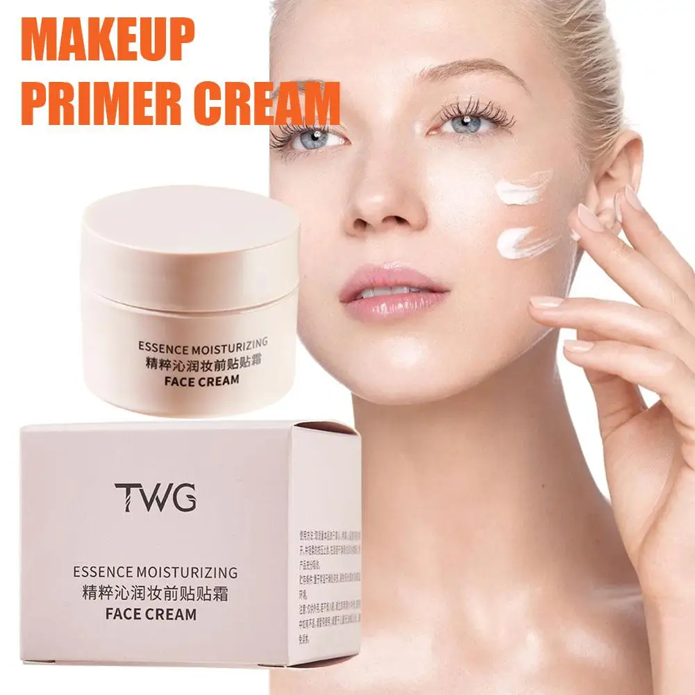 1pcs Oil Control Cream Invisible Pores Velvety Texture Moisturizing Primer For All Skin Types Makeup Primer Before Makeup Q2X3